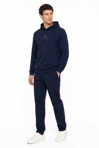 Sudadera con capucha - Azul marino