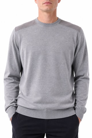 Jersey de lana - Gris claro