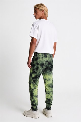 Pantalón tie-dye - Verde y negro