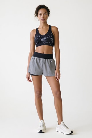 Sujetador deportivo tie-dye - Negro