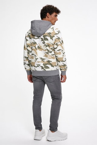 Sudadera con capucha - Amarillo