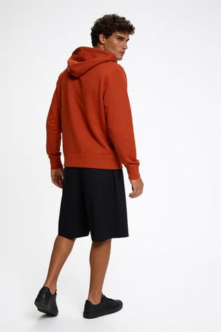 Sudadera con capucha - Rojo