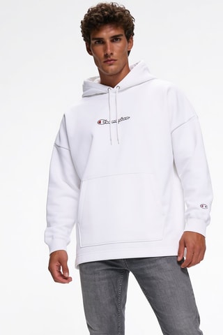 Sudadera con capucha - Blanco