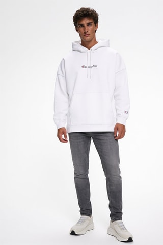 Sudadera con capucha - Blanco