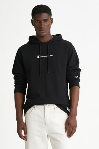 Sudadera con capucha - Negro