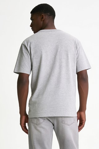 Camiseta - Gris claro jaspeado