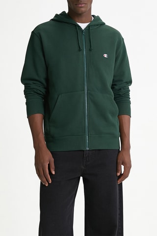 Sudadera con capucha - Verde oscuro