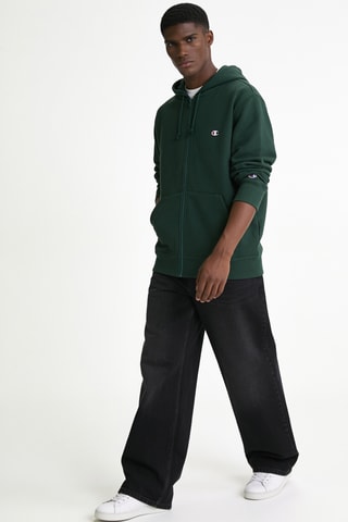 Sudadera con capucha - Verde oscuro