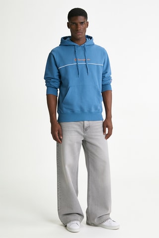 Sudadera con capucha - Azul claro