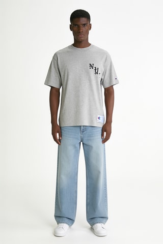Camiseta - Gris claro jaspeado