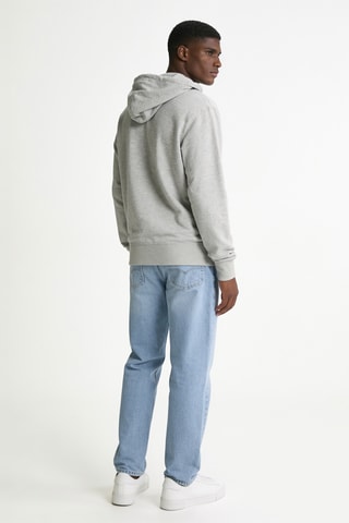 Sudadera con capucha - Gris claro jaspeado
