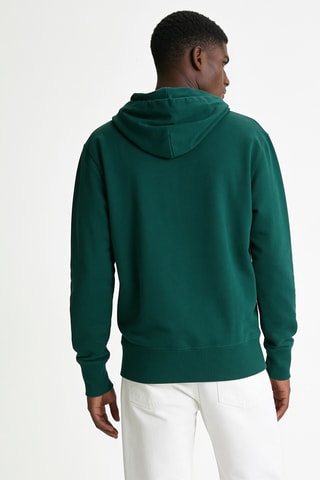 Sudadera con capucha - Verde oscuro