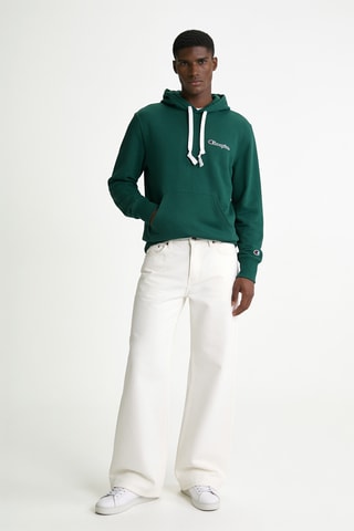 Sudadera con capucha - Verde oscuro