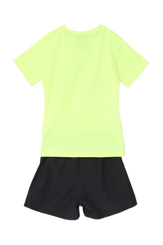 Camiseta y short - Amarillo y negro