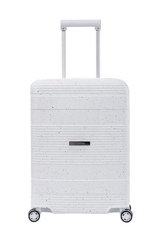 Handbagagetrolley Ocean - 56 cm - TSA-slot - Wit