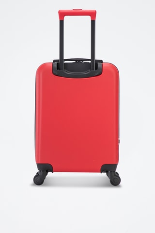 Handbagagetrolley Lucca Animals - 55 cm - Rood