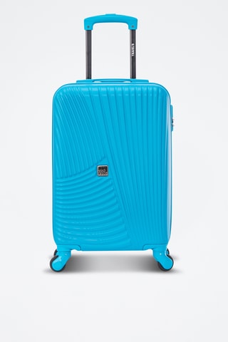 Handbagagetrolley low cost en weekendtrolley Vuelto - 45/55 cm - Blauw