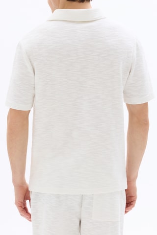 Polo regular fit - Blanco