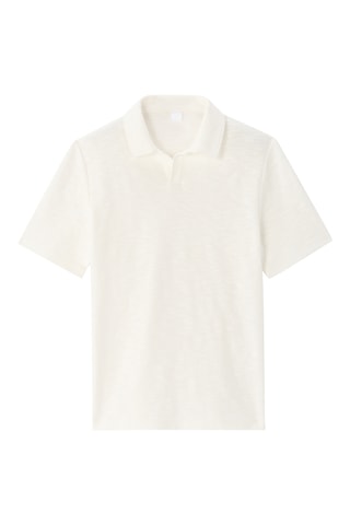 Polo regular fit - Blanco