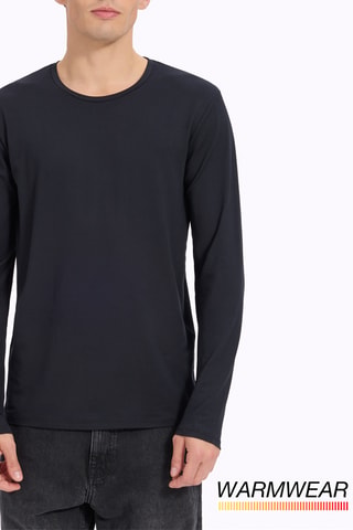 Camiseta slim - Negro