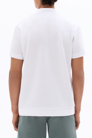 Polo regular fit - Blanco