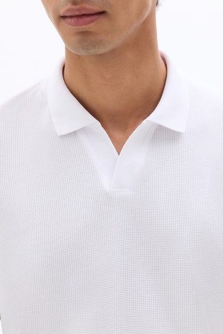 Polo regular fit - Blanco