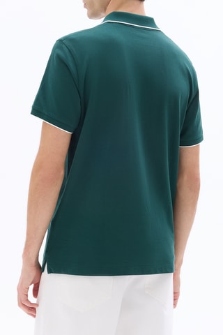 Polo recto - Verde