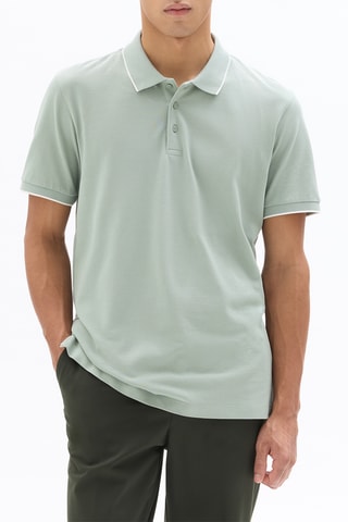 Polo recto - Verde