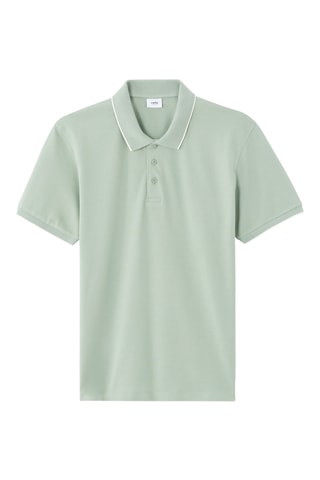 Polo recto - Verde