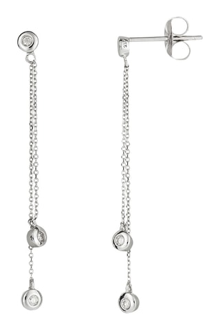 Oorbellen Planer sur Ton Coeur - Witgoud en Diamanten