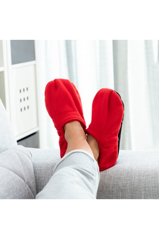 Verwarmende Pantoffels Rood