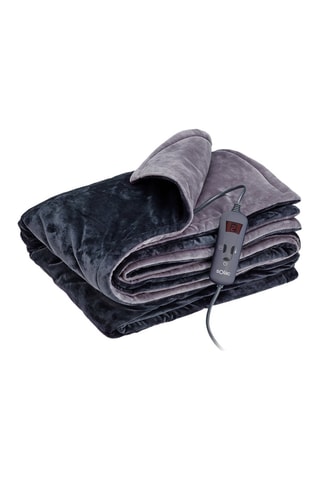 Couverture électrique polaire - Gris - Gris