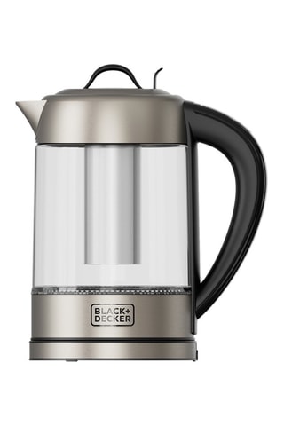 Bouilloire sans BPA - 1,7 l - Noir et argenté