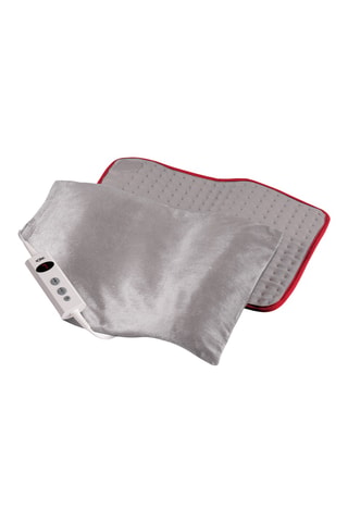 Coussin-chauffant électrique - 100 W - 30 x 1 x 40 cm - Gris