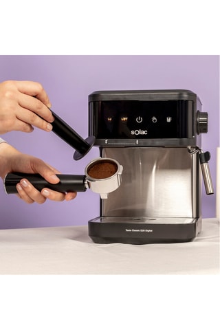 Cafetière en acier inoxydable - 1,8 l - 850 W - Noir