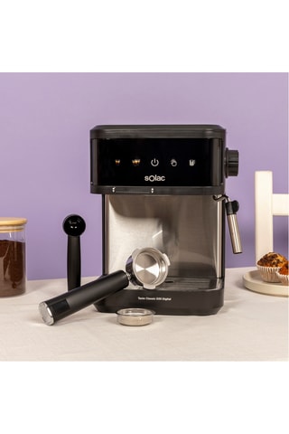 Cafetière en acier inoxydable - 1,8 l - 850 W - Noir