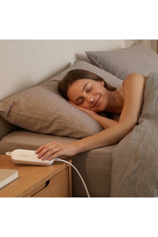 Cobertura elétrica para cama - 60 W - 150 x 80 cm - Branco