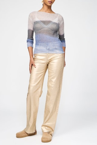 Pull dip and dye - Beige et anthracite