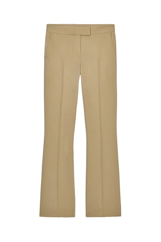 Pantalon flare - Beige
