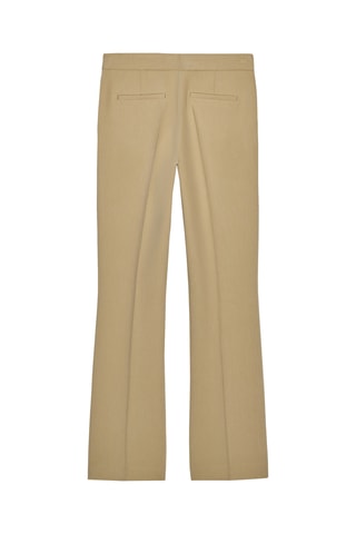 Pantalon flare - Beige