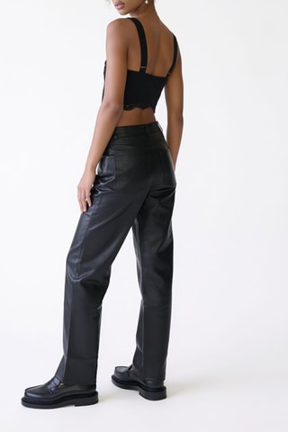 Pantalon droit - Noir