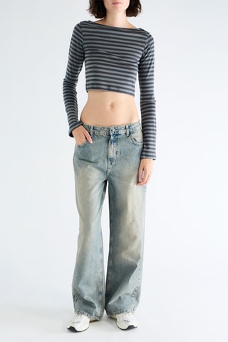 Jean wide legs - Bleu