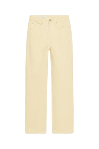 Jean mom - Beige