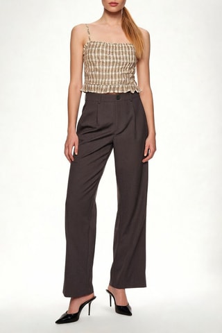 Crop top - Beige clair