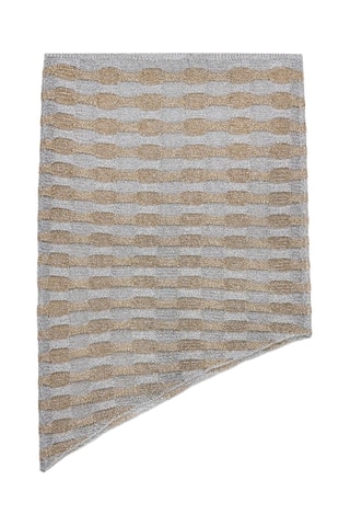Top bustier - Gris clair et marron clair