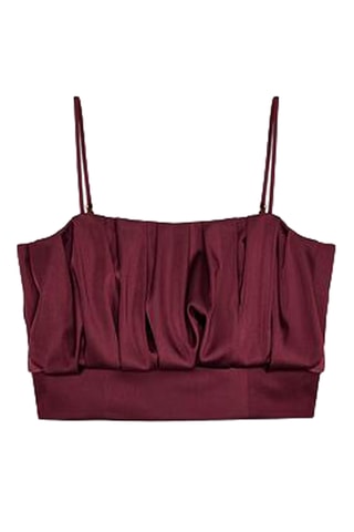 Crop top - Marron