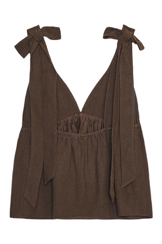Top - Marron foncé