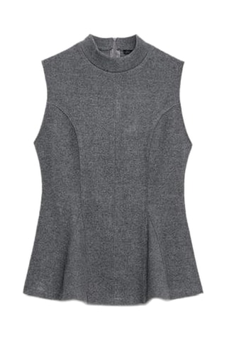 Top - Gris chiné