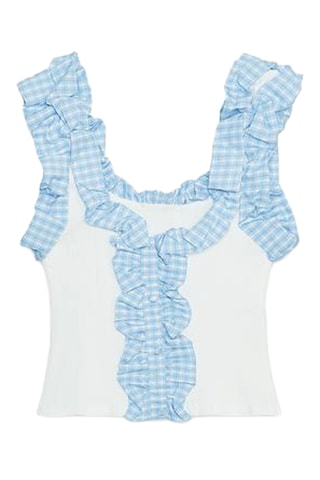 Crop top - Blanc