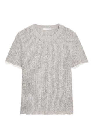 Top - Gris chiné